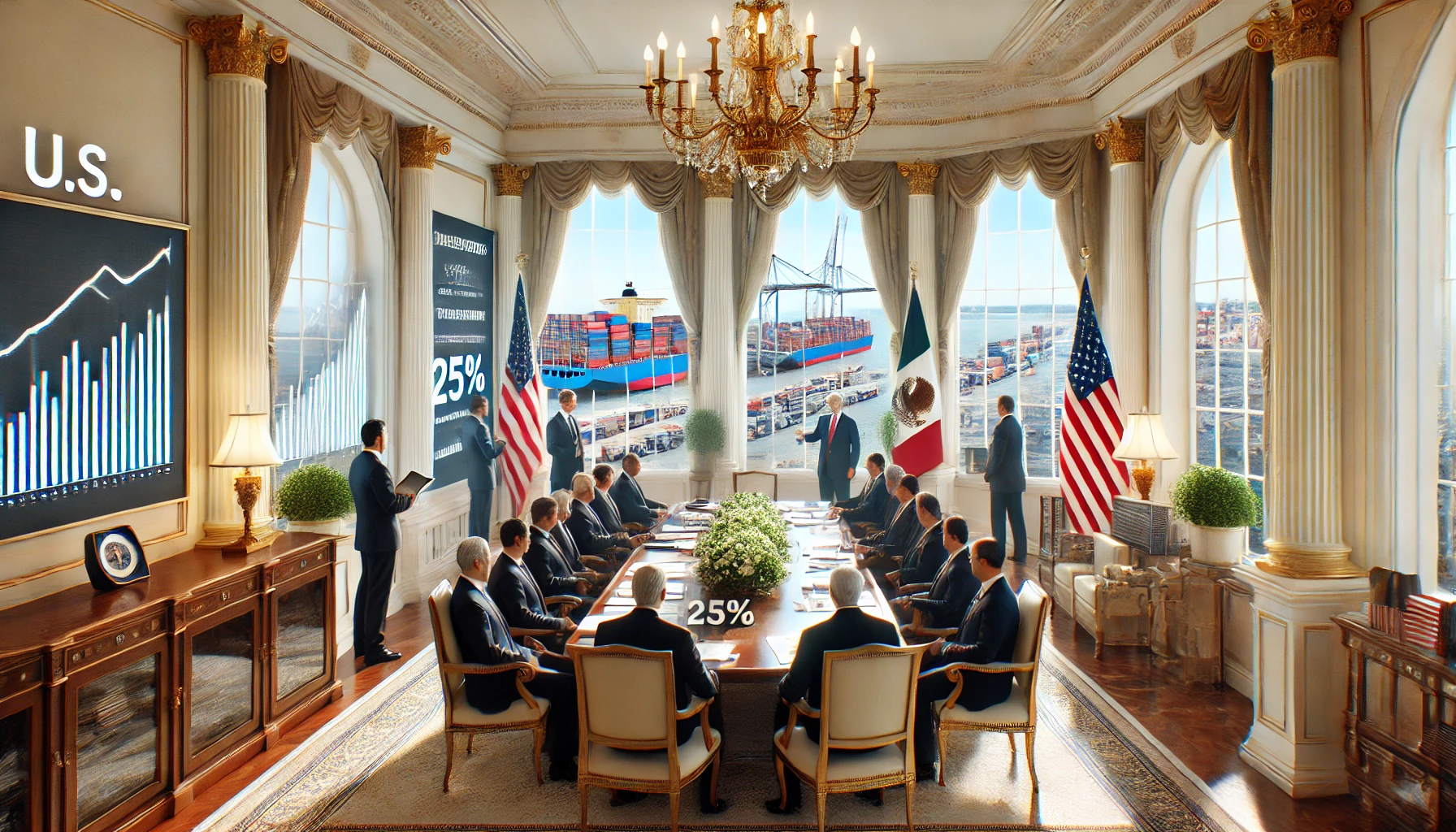 T-MEC en crisis: Trump impone aranceles del 25% a México y Canadá tras una breve pausa