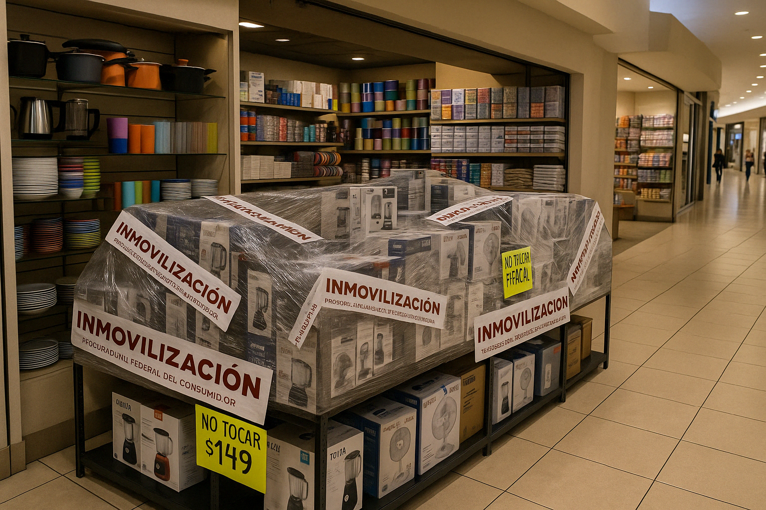 ¿Qué sucede con las mercancías ilegales en México? Inmovilización, incautación y su destino final