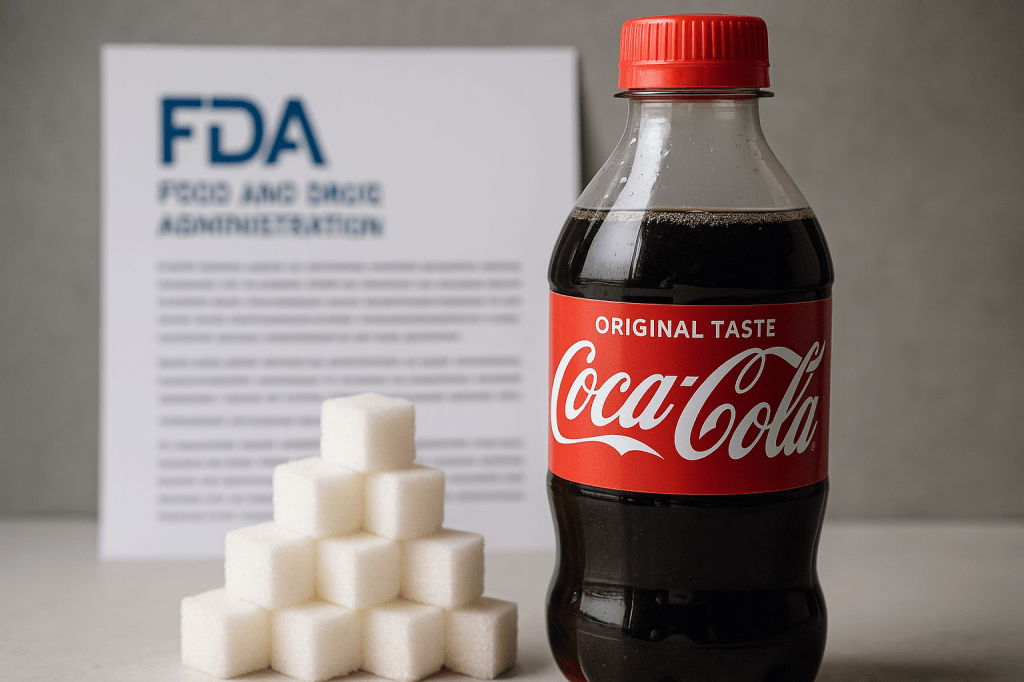 Implicaciones normativas en EE.UU.: FDA

El lanzamiento de una Coca-Cola con azúcar de caña implica una serie de obligaciones legales y normativas que van más allá de cambiar un ingrediente en la etiqueta.