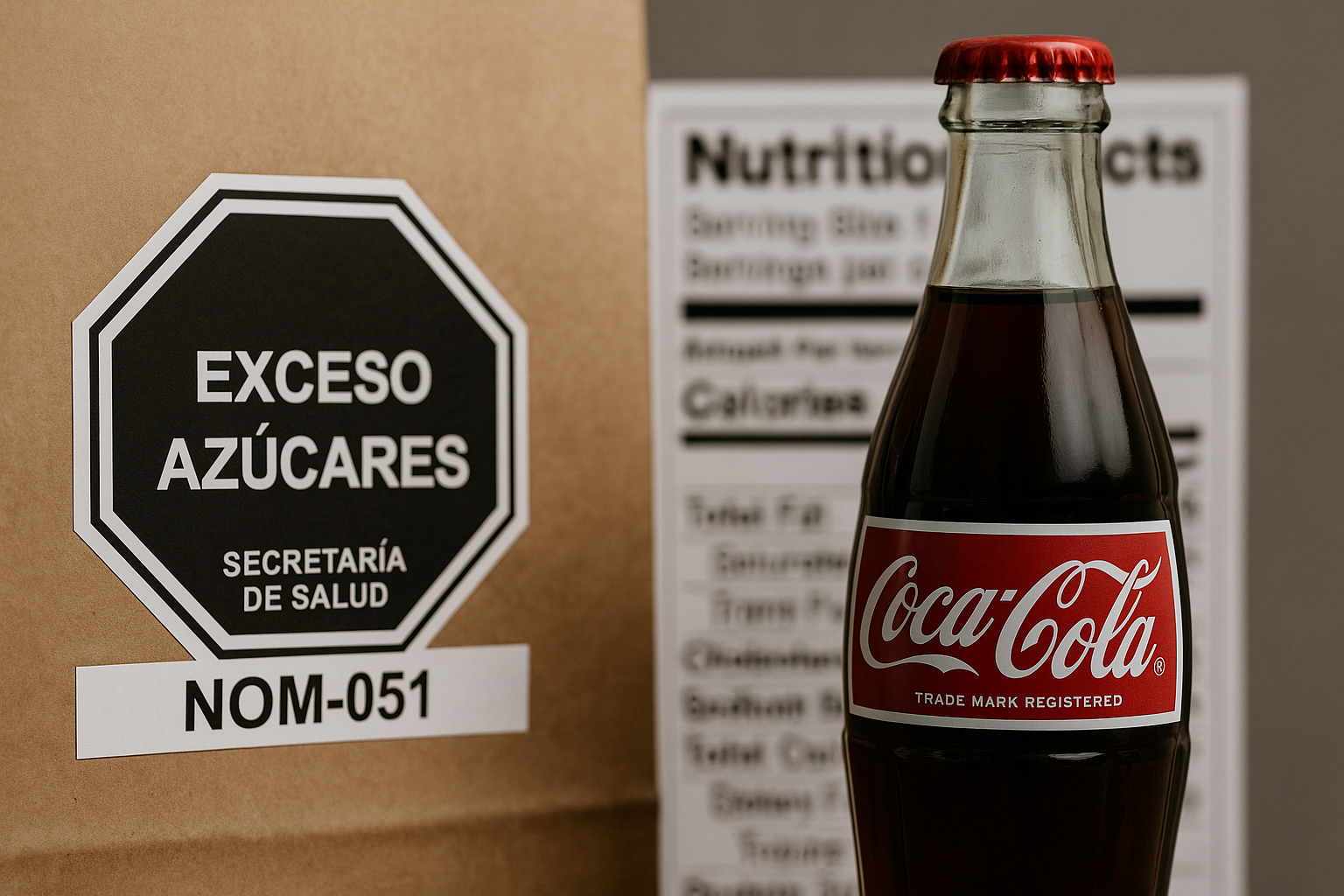 Coca-Cola cambia su receta en EE.UU.: ¿Cómo afectará al etiquetado, la NOM-051 y la FDA?