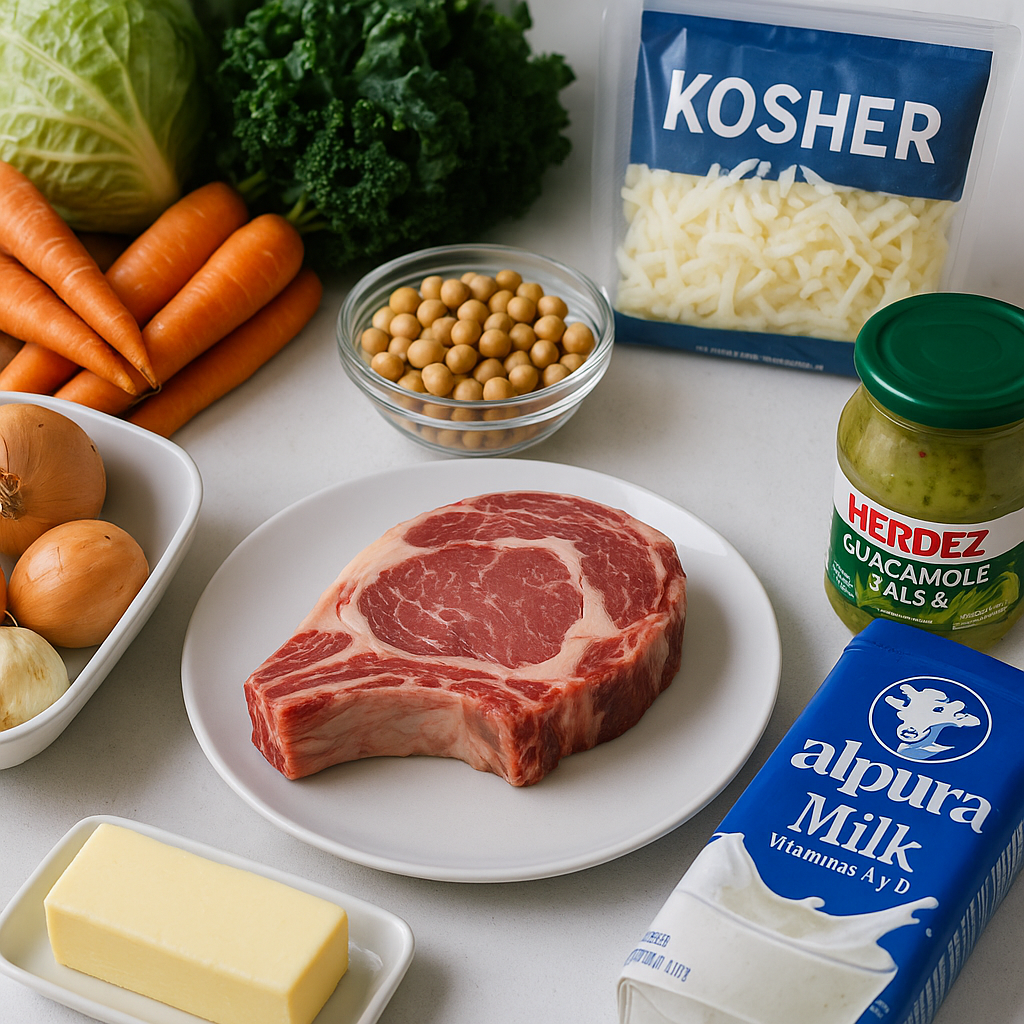 En México, los productos Kosher no se limitan a la carne o a la leche: abarcan desde alimentos básicos hasta productos procesados de uso cotidiano.