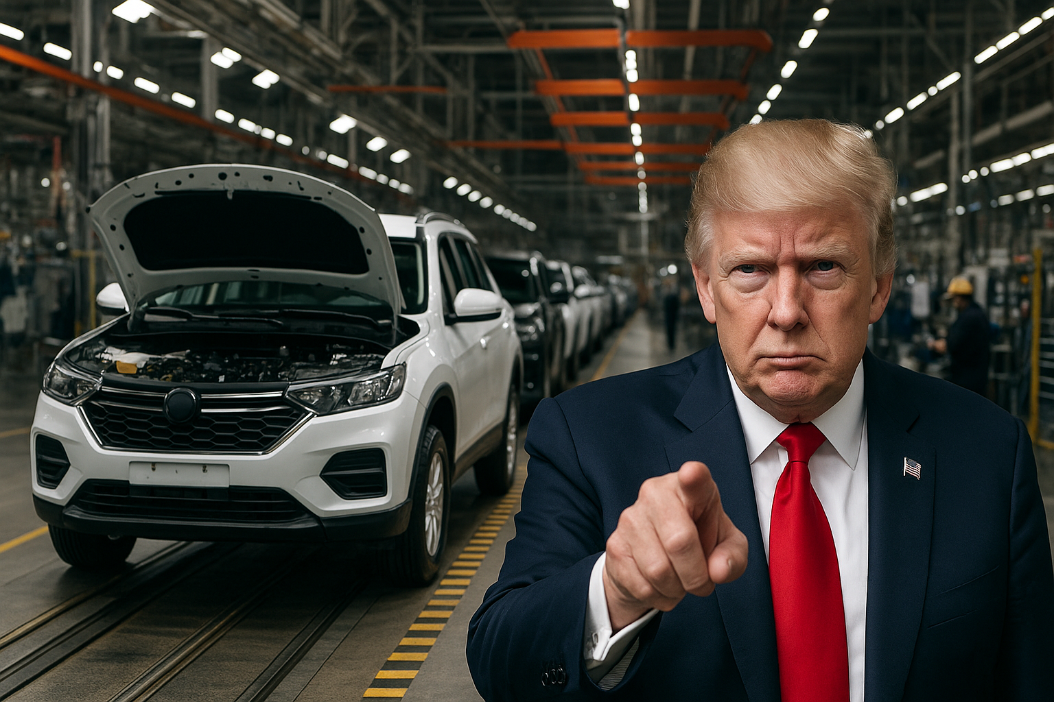 El impacto de los aranceles de Trump en la industria automotriz en México