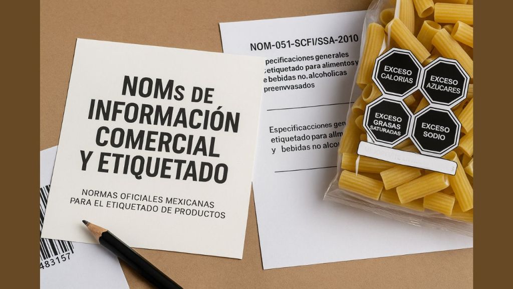 NOMs de Etiquetado e Información Comercial: Cumple e importa sin&nbsp;retenciones