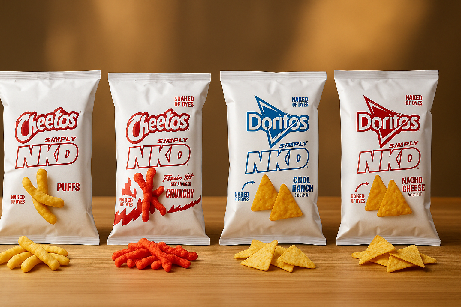 Simply NKD: Los Doritos y Cheetos sin colorantes artificiales
