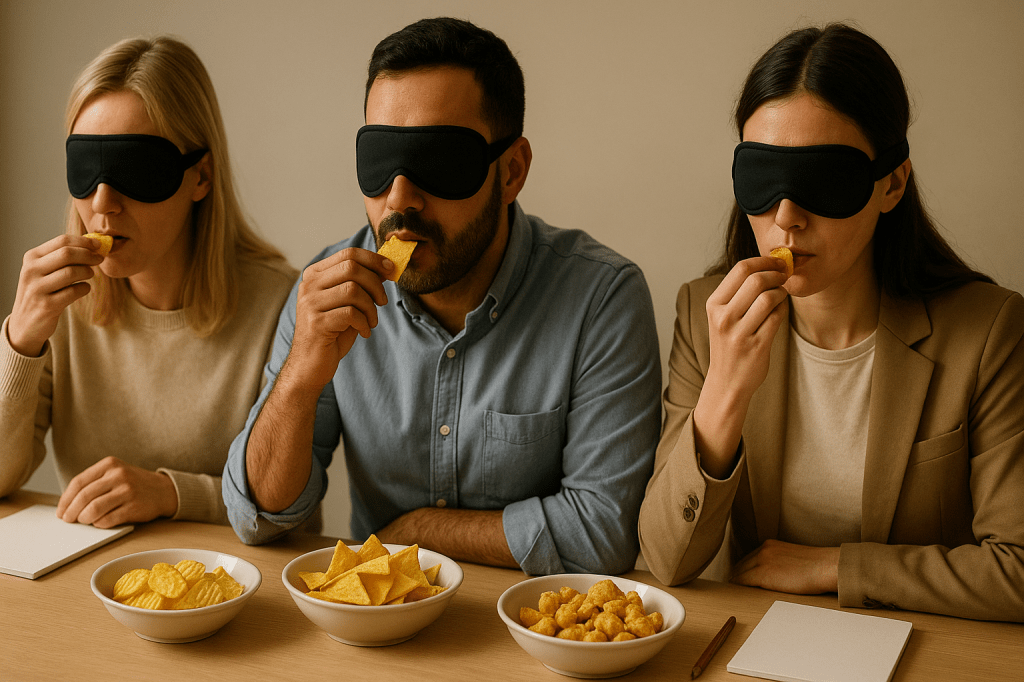 PepsiCo sabía que este lanzamiento tenía que superar una prueba brutal: el sabor debía ser indistinguible. No era negociable. Para lograrlo, la compañía recurrió a catadores profesionales y los sometió a una serie de pruebas a ciegas iluminadas con luces rojas especiales.