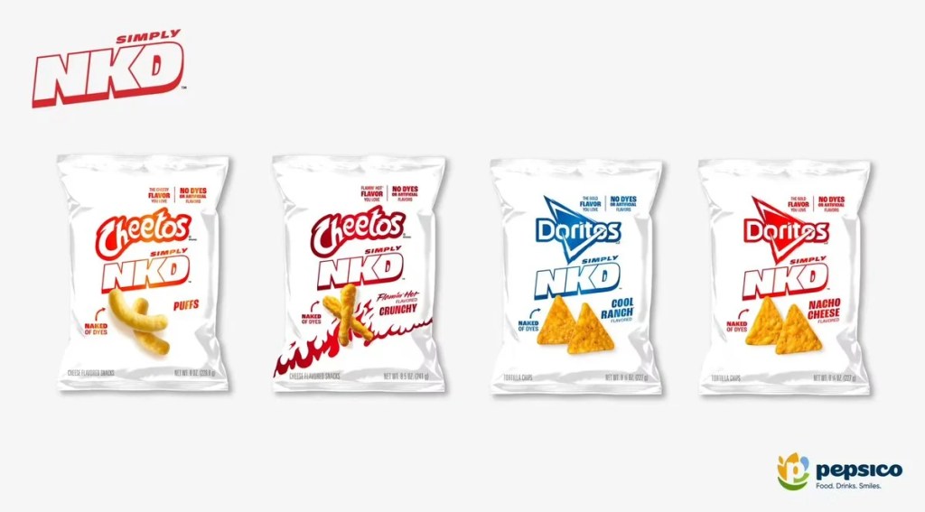 Simply NKD , la nueva línea de Doritos y Cheetos "sin color"
Diseño de empaque para línea de snacks Simply NKD para Doritos y Cheetos
